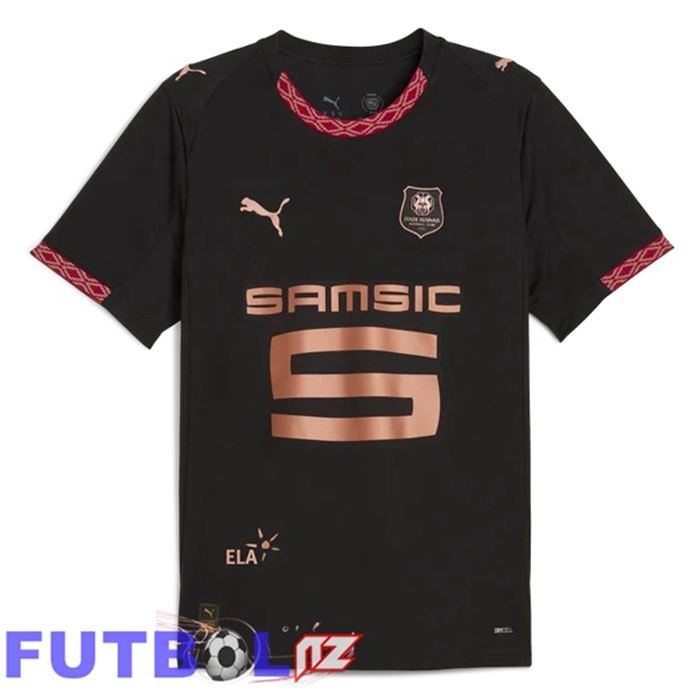 Camisetas De Futbol Stade Rennais Tercera Negro 2025/2026