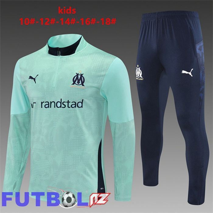 Chandal Equipos De Futbol Marsella OM Ninos Verde 2025/2026