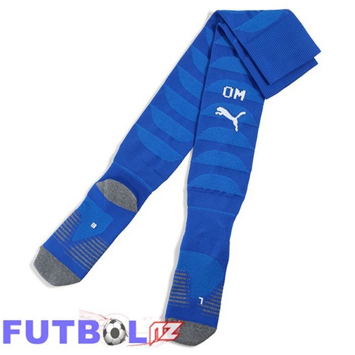 Calcetines De Futbol Marsella OM Tercera Azul 2025/2026