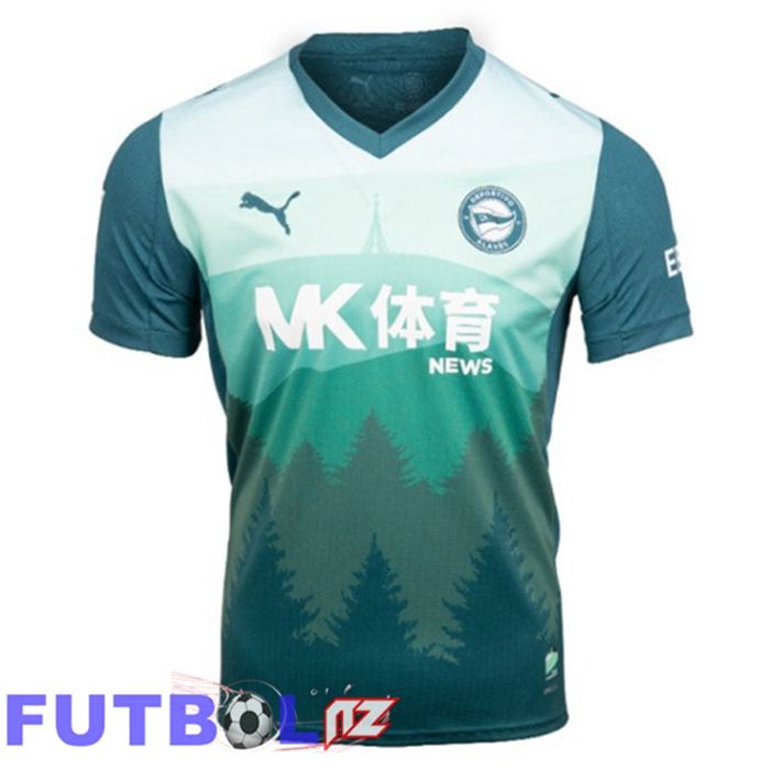 Camisetas De Futbol Deportivo Alaves Tercera Verde 2025/2026