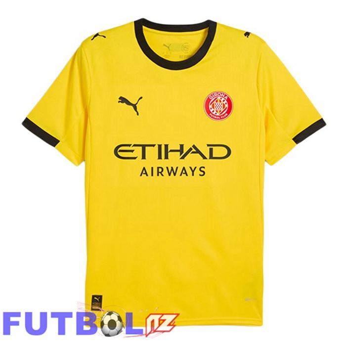 Camisetas De Futbol Girona Segunda Amarillo 2025/2026