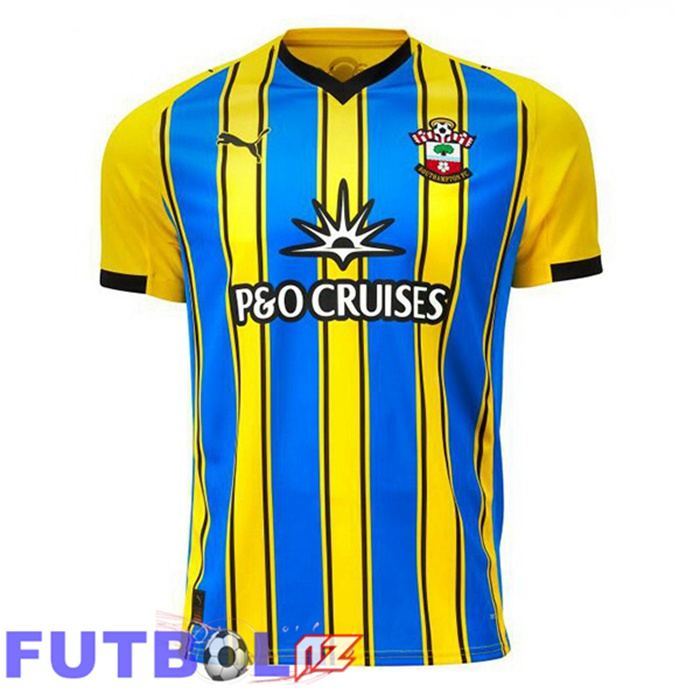 Camisetas De Futbol Southampton FC Segunda Amarillo Azul 2025/2026