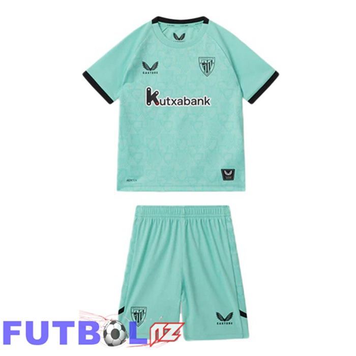 Camisetas De Futbol Athletic Club Ninos Tercera Verde 2025/2026