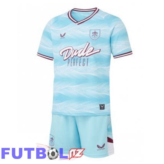 Camisetas De Futbol Burnley Ninos Segunda Azul 2025/2026