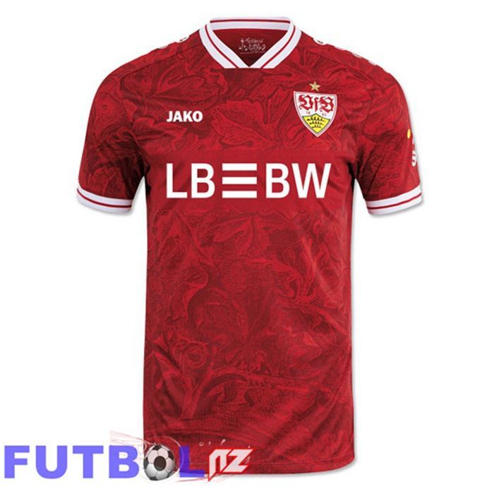 Camisetas De Futbol VfB Stuttgart Segunda Rojo 2025/2026