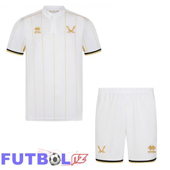 Camisetas De Futbol Sheffield United Ninos Segunda Blanco 2025/2026
