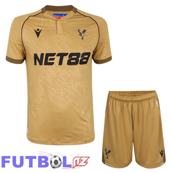 Camisetas De Futbol Crystal Ninos Palace Edición Especial Amarillo 2025/2026