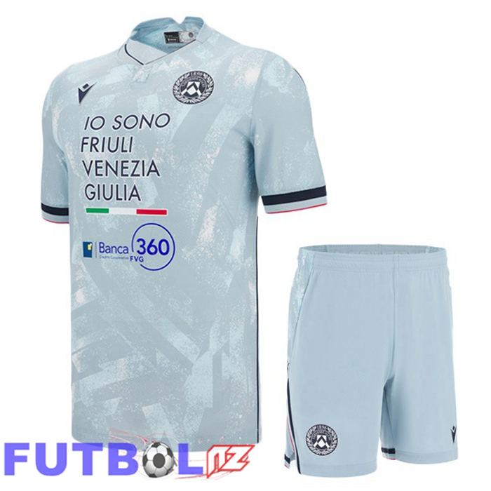 Camisetas De Futbol Udinese Calcio Ninos Segunda Azul 2025/2026