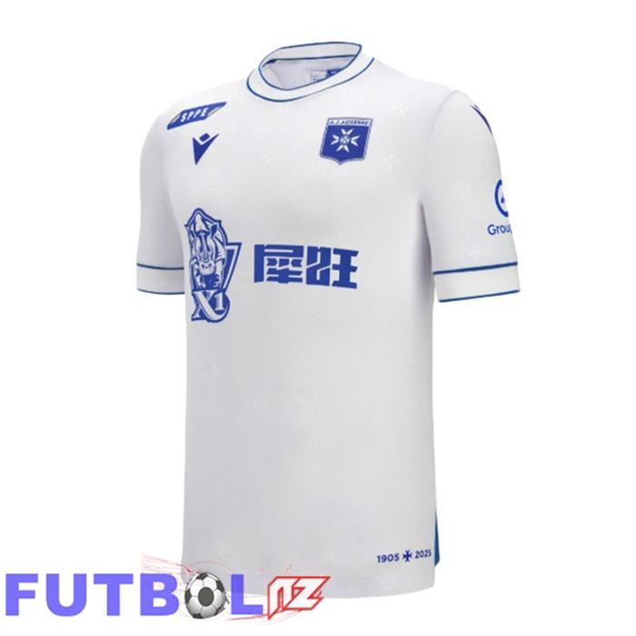 Camisetas De Futbol AJ Auxerre Primera Blanco 2025/2026