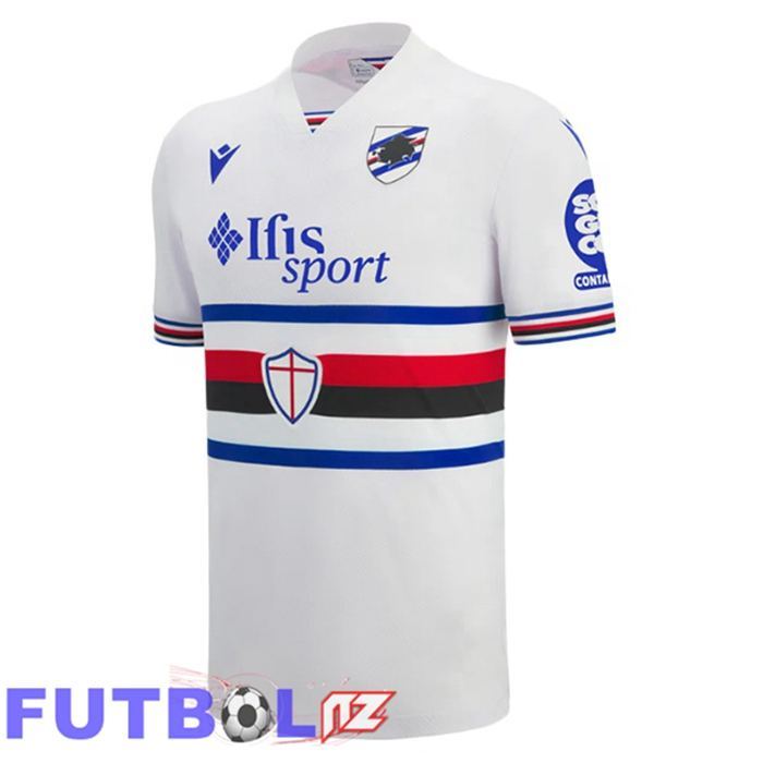 Camisetas De Futbol UC Sampdoria Segunda Blanco 2025/2026
