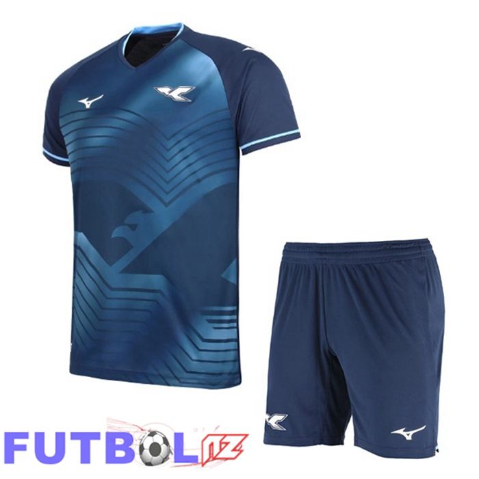 Camisetas De Futbol SS Lazio Ninos Tercera Azul Real 2025/2026