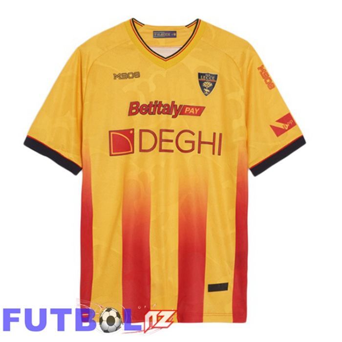 Camisetas De Futbol Lecce Primera Amarillo 2025/2026 Camisetas De Futbol Lecce Primera Amarillo 2025/2026