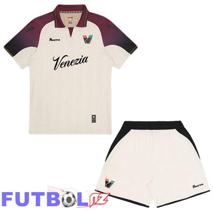 Camisetas De Futbol Venise FC Ninos Segunda Amarillo 2025/2026