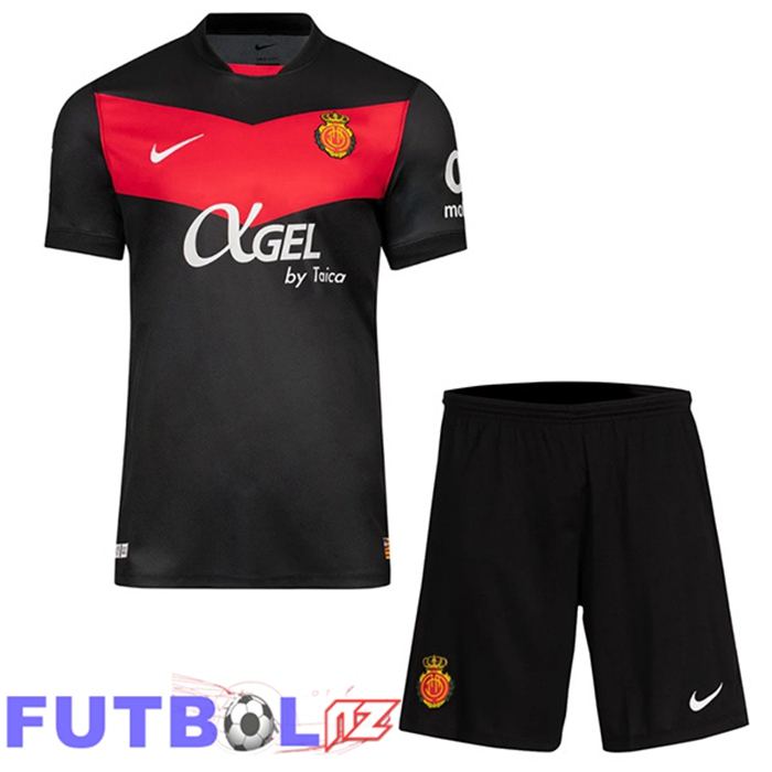 Camisetas De Futbol RCD Mallorca Ninos Tercera Negro 2025/2026