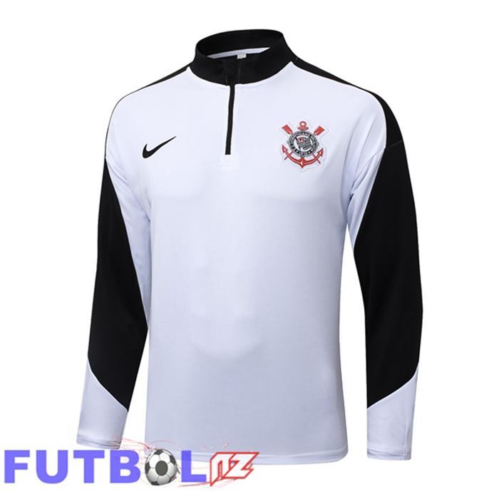 Sudadera De Entrenamiento Corinthians Blanco 2025/2026