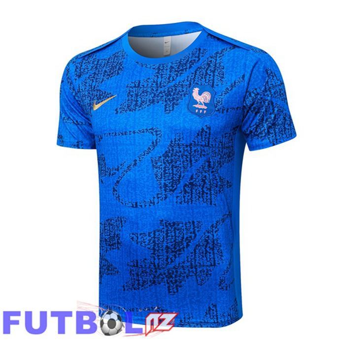 Camiseta Entrenamiento Francia Azul 2025/2026