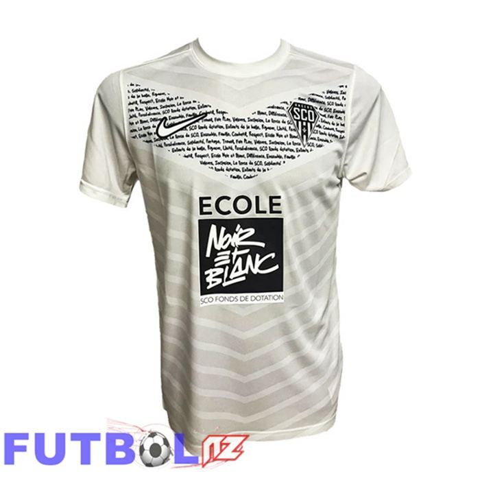 Camisetas De Futbol Angers SCO Segunda Blanco 2025/2026