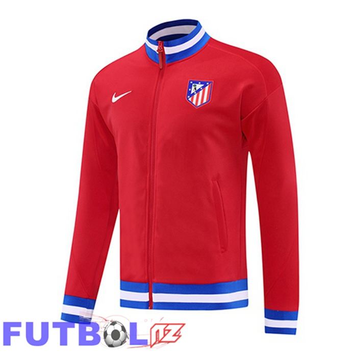 Chaquetas Futbol Atletico Madrid Rojo 2025/2026