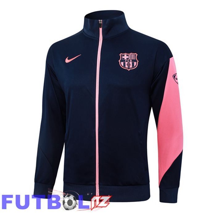 Chaquetas Futbol FC Barcelona Azul Real 2025/2026