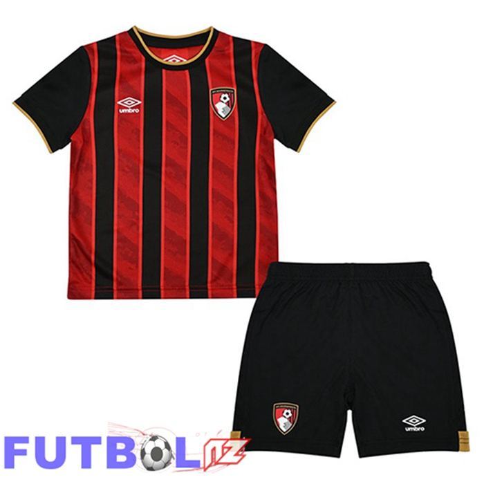 Camisetas De Futbol AFC Bournemouth Ninos Primera Rojo 2025/2026