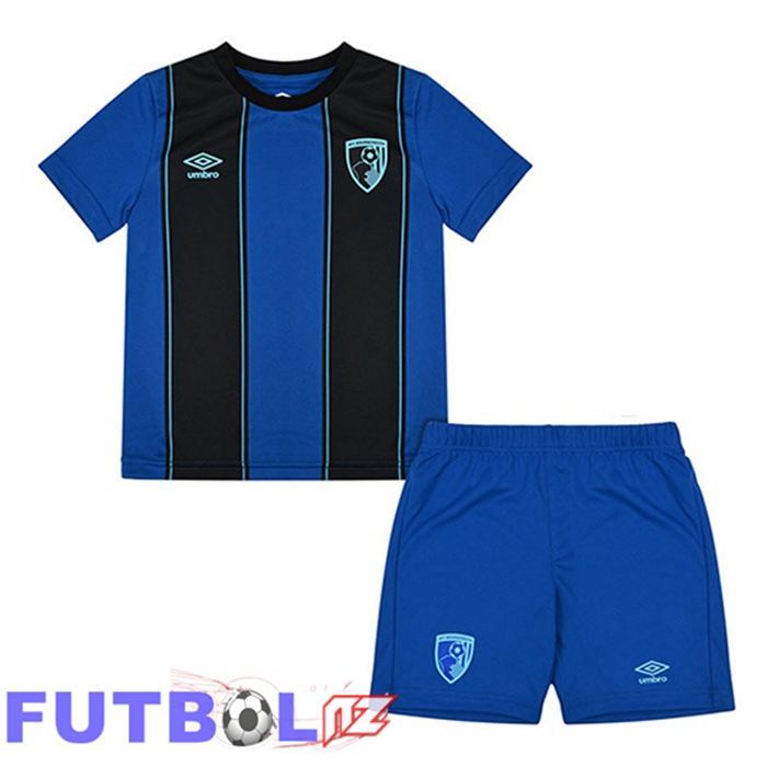 Camisetas De Futbol AFC Bournemouth Ninos Segunda Azul 2025/2026