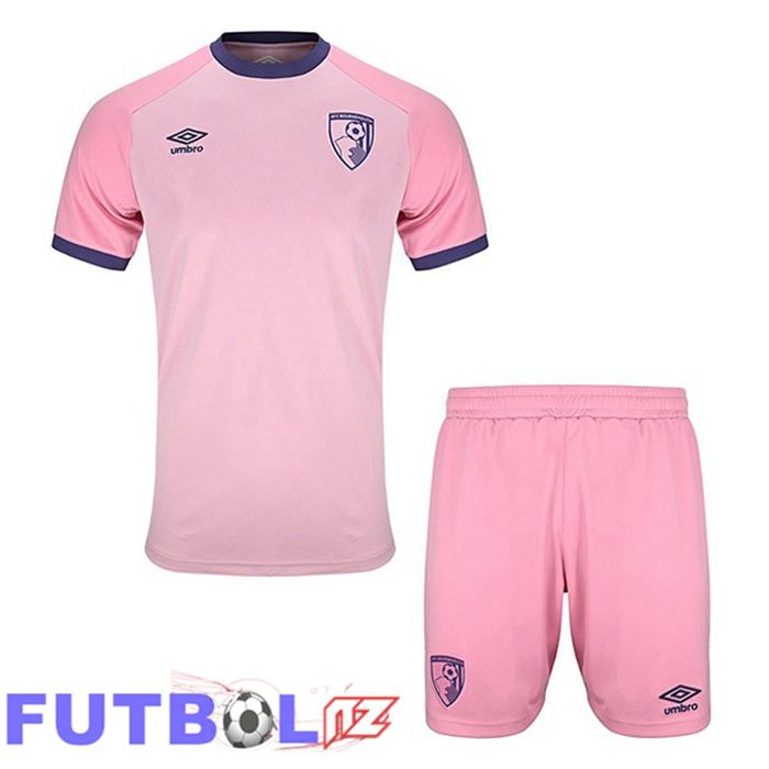 Camisetas De Futbol AFC Bournemouth Ninos Tercera Rosado 2025/2026