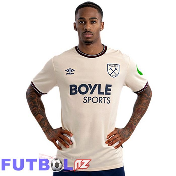 Camisetas De Futbol West Ham United Segunda Blanco 2025/2026