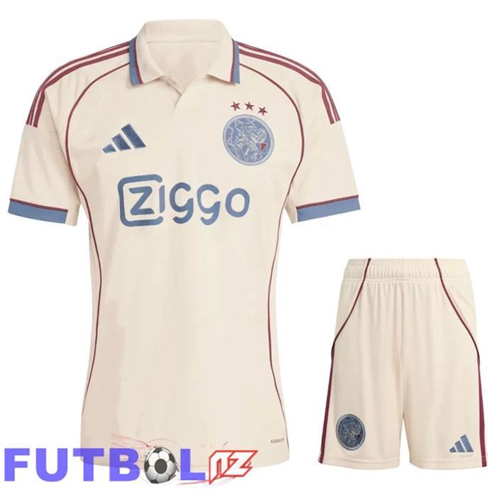 Camisetas De Futbol AFC Ajax Tercera + Cortos 2025/2026