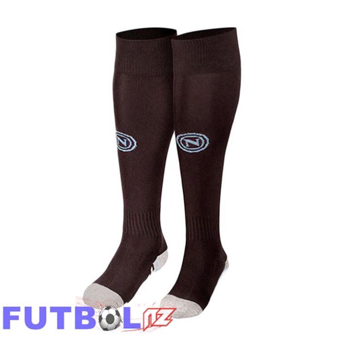 Calcetines De Futbol SSC Napoli Tercera Marrón 2025/2026