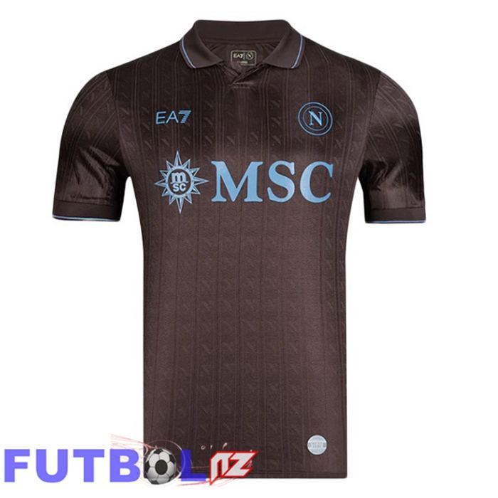 Camisetas De Futbol SSC Napoli Tercera Marrón 2025/2026
