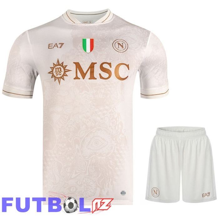 Camisetas De Futbol SSC Napoli Segunda + Cortos 2025/2026