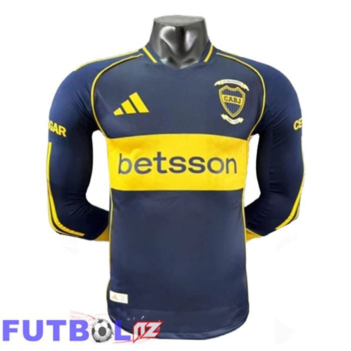 Camisetas De Futbol Boca Juniors Primera Manga Larga 2025/2026