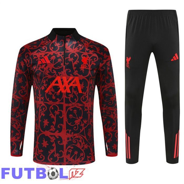 Chandal Equipos De Futbol FC Liverpool Negro Rojo 2025/2026