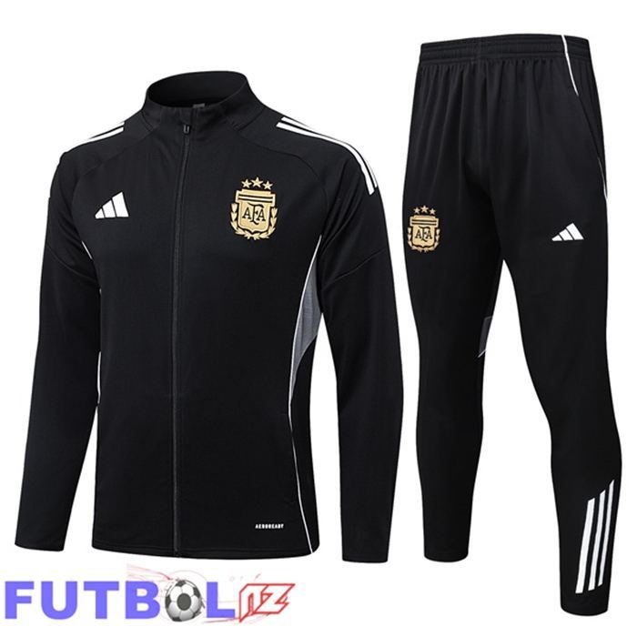 Chandal Equipos De Futbol - Chaqueta Argentina Negro 2025/2026