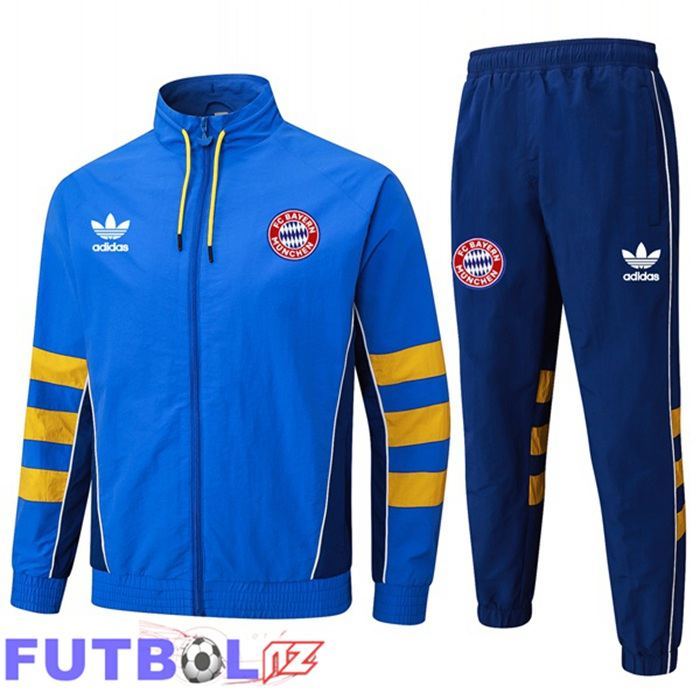Chandal Equipos De Futbol - Chaqueta Bayern Munich Azul 2025/2026