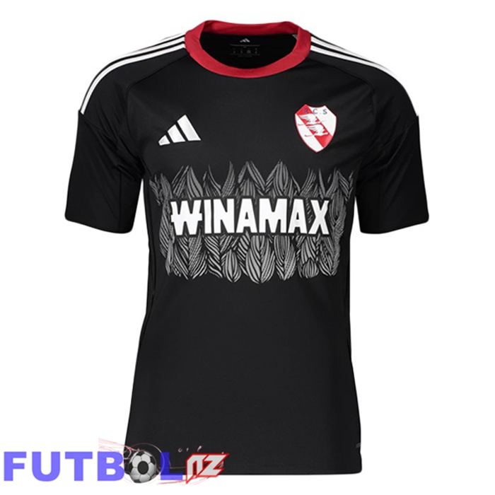 Camisetas De Futbol RC Strasbourg Alsace Tercera Negro 2025/2026