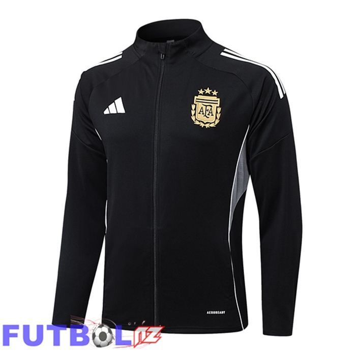 Chaquetas Futbol Argentina Negro 2025/2026