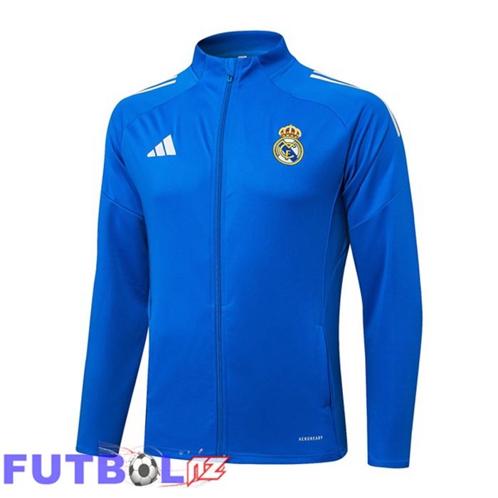 Chaquetas Futbol Real Madrid Azul 2025/2026