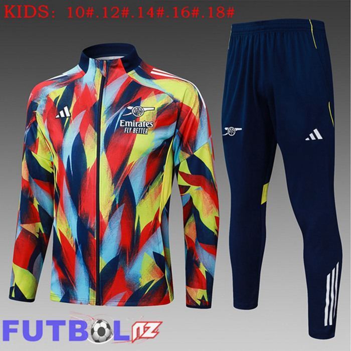 Chandal Equipos De Futbol - Chaqueta Arsenal Ninos Rojo Azul 2025/2026