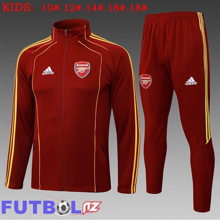 Chandal Equipos De Futbol - Chaqueta Arsenal Ninos Rojo 2025/2026