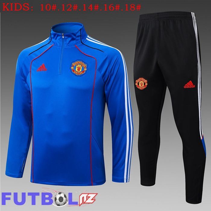 Chandal Equipos De Futbol Manchester United Ninos Azul 2025/2026