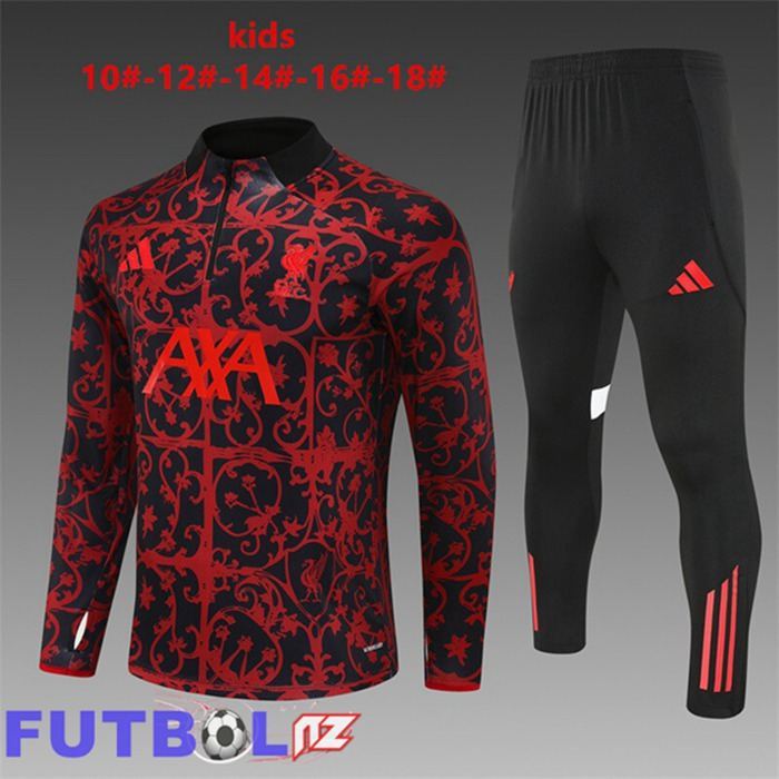 Chandal Equipos De Futbol FC Liverpool Ninos Rojo Negro 2025/2026