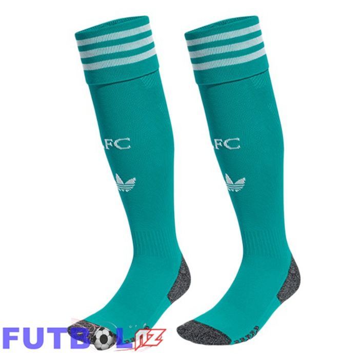 Calcetines De Futbol FC Liverpool Tercera Verde 2025/2026