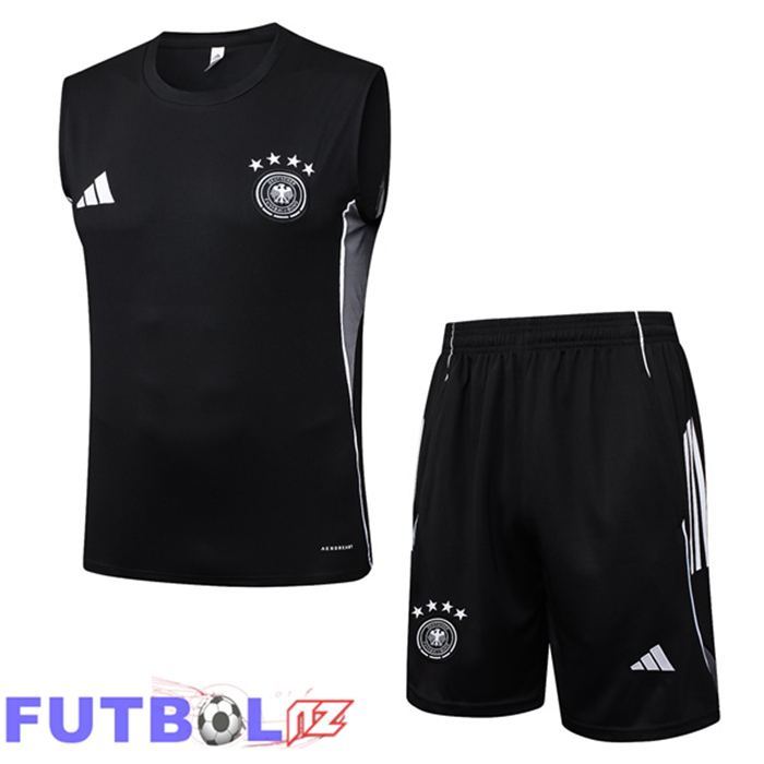 Chalecos De Futbol Alemania + Cortos Negro 2025/2026