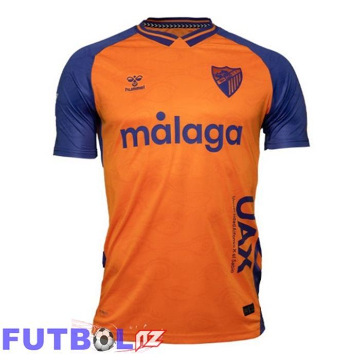 Camisetas De Futbol Malaga Tercera Naranja 2025/2026