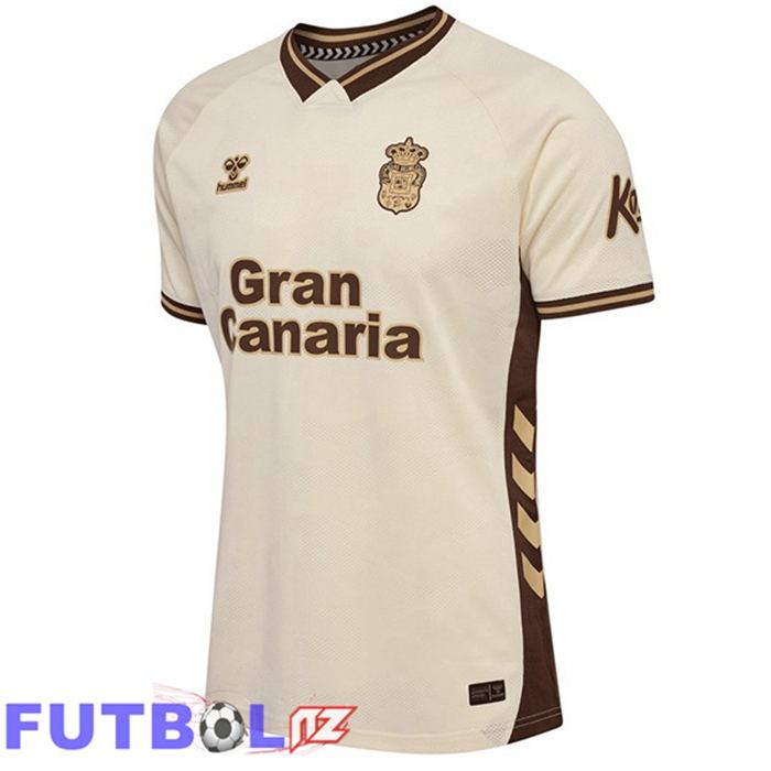 Camisetas De Futbol UD Las Palmas Tercera Blanco Marrón 2025/2026