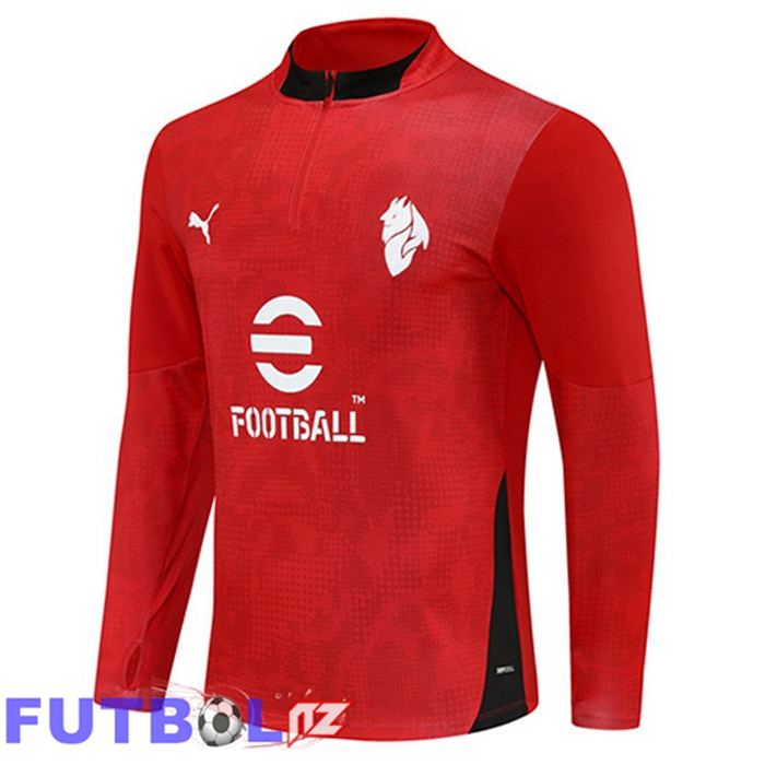 Sudadera De Entrenamiento AC Milan Rojo 2025/2026