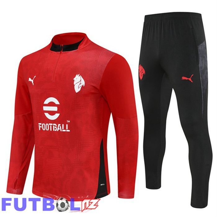 Chandal Equipos De Futbol AC Milan Rojo 2025/2026