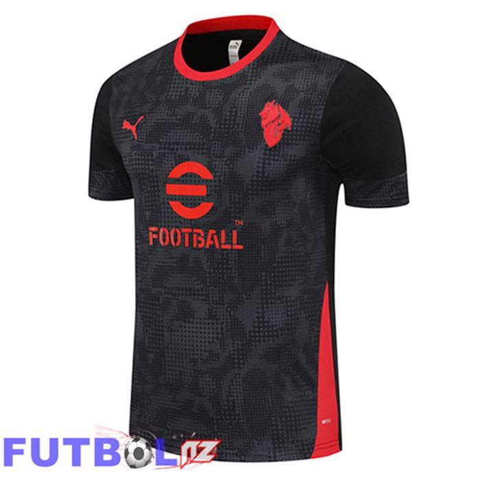 Camiseta Entrenamiento AC Milan Negro 2025/2026