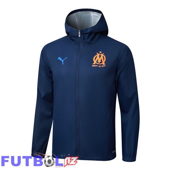 Rompevientos Marsella OM Azul Real 2025/2026